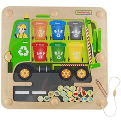 MASTERKIDZ magnetplaadi jtmete sorteerimise ringlussevtu veoauto Montessori цена и информация | Развивающие игрушки | kaup24.ee