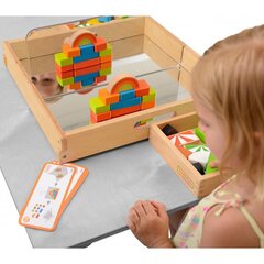 Lastele meldud vrviliste puidust klotside komplekt, 24 tkki Masterkidz Montessori hind ja info | Imikute mänguasjad | kaup24.ee