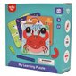 TOOKY TOY puidust pusleplokid, tihvtid, loomamustrid FSC sertifikaadi taastamiseks цена и информация | Arendavad mänguasjad | kaup24.ee