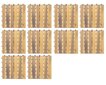 30x30cm matid puitplaadid - komplektis 10 tk hind ja info | Terrassipõrandad | kaup24.ee