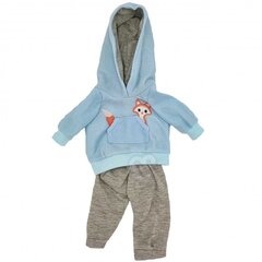 WOOPIE nukuriiete komplekt Fox Hoodie Shorts 43-46 cm hind ja info | Tüdrukute mänguasjad | kaup24.ee