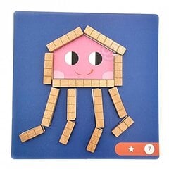 Магнитная головоломка Tooky Toy, 49 дет. цена и информация | Развивающие игрушки | kaup24.ee
