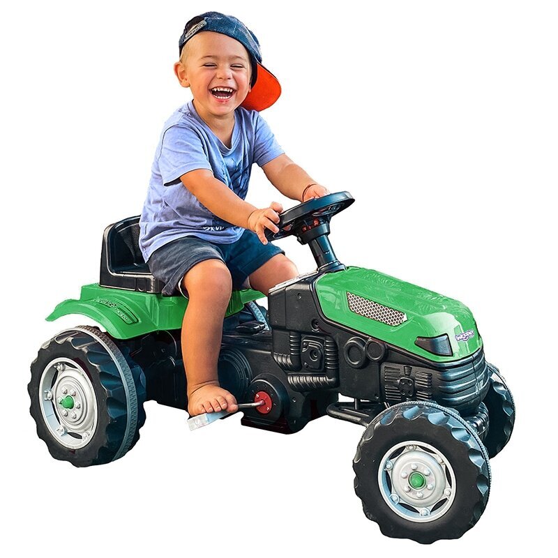 WOOPIE pedaalitraktor Farmer GoTrac traktori vaiksed rattad hind ja info | Poiste mänguasjad | kaup24.ee