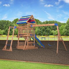 Огромная деревянная игровая площадка Northbrook Backyard Discovery цена и информация | Детские игровые домики | kaup24.ee