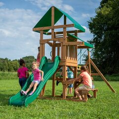 Backyard Discovery Belmont puidust mänguväljak 6in1 + tasuta laud! цена и информация | Детские игровые домики | kaup24.ee