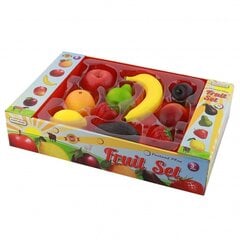 Realistlik puuviljakomplekt kgile 10 elemendiga Masterkidz hind ja info | Tüdrukute mänguasjad | kaup24.ee