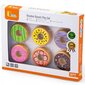 Viga Puidust Donuts Donata 6 tk hind ja info | Tüdrukute mänguasjad | kaup24.ee