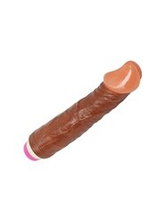 BAILE VIBRATORS RAUDULAINED REALISTLIK VIBRAATOR PRUUN 23 CM hind ja info | BDSM ja fetish | kaup24.ee