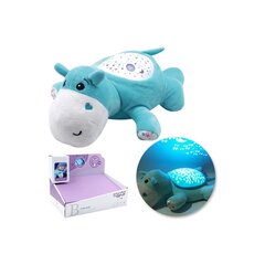 WOOPIE kaisuprojektor 2in1 Sleeper Hippo цена и информация | Мягкие игрушки | kaup24.ee
