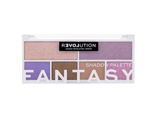 Makeup Revolution Colour Play Eye Shadow Palette - Eyeshadow palette 5.2 g Fantasy hind ja info | Ripsmetušid, lauvärvid, silmapliiatsid, seerumid | kaup24.ee