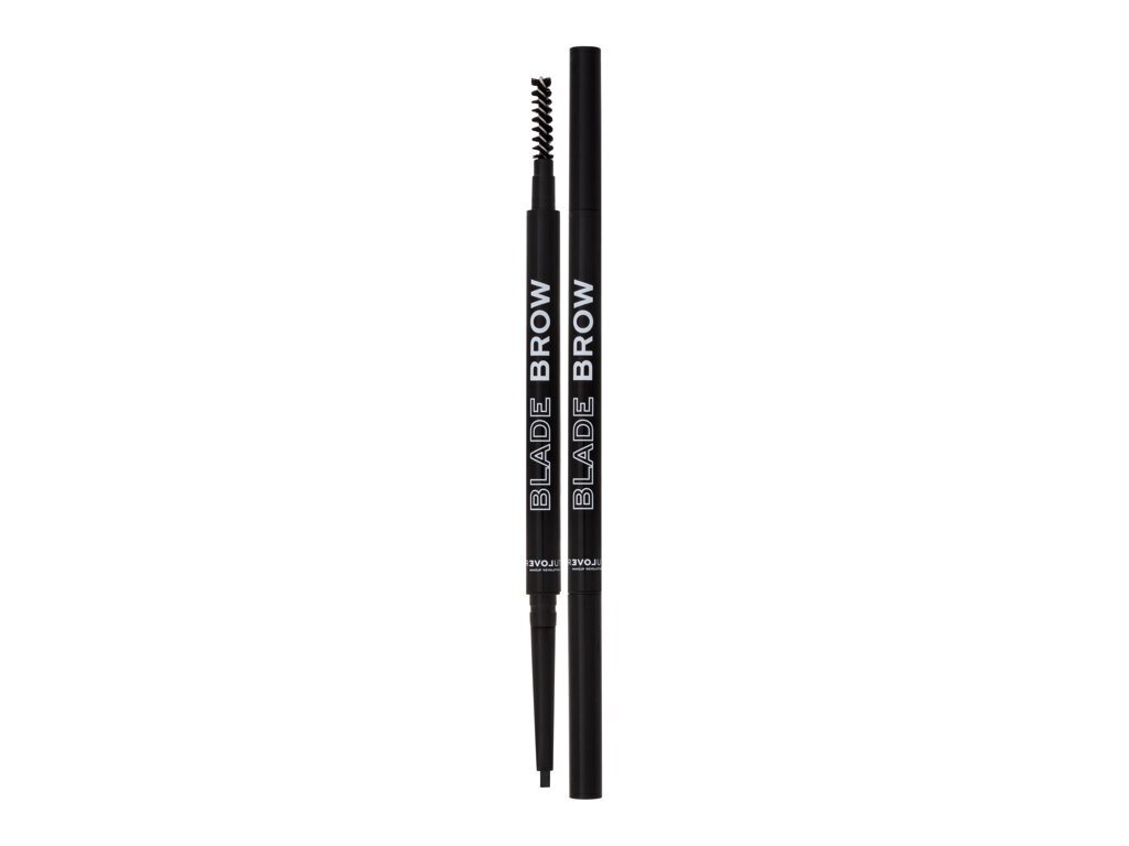 Makeup Revolution Blade Brow Brow Pencil - Eyebrow pencil 0.1 g Granite #4A4A4A цена и информация | Ripsmetušid, lauvärvid, silmapliiatsid, seerumid | kaup24.ee