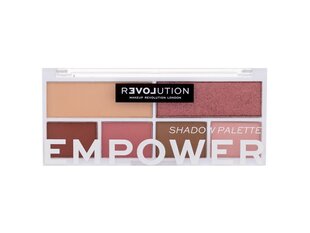 Makeup Revolution Colour Play Eye Shadow Palette - Eyeshadow palette 5.2 g Empower hind ja info | Ripsmetušid, lauvärvid, silmapliiatsid, seerumid | kaup24.ee