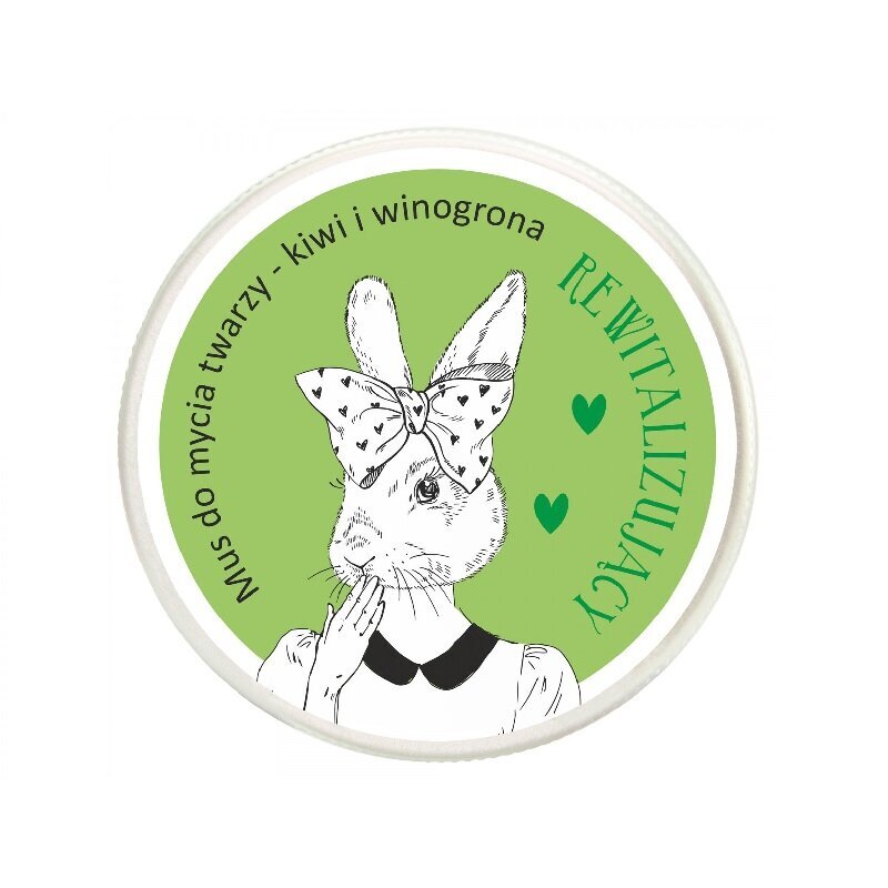 LaQ Bunny näopuhastusvaht - kiivi ja viinamarjad, 100 ml hind ja info | Näopuhastusvahendid | kaup24.ee