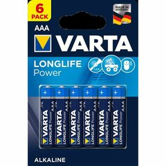 Leelispatarei Varta 223734 1,5 V AAA High Energy hind ja info | Varta Sanitaartehnika, remont, küte | kaup24.ee