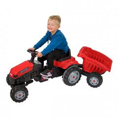 Детский трактор с аксессуарами и прицепами Woopie GoTrac, красный цена и информация | Игрушки для малышей | kaup24.ee