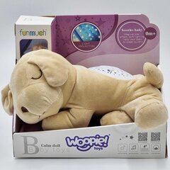 Мягкая игрушка - проектор 2-в-1 WOOPIE Cuddly Sleeper Dog цена и информация | Игрушки для малышей | kaup24.ee