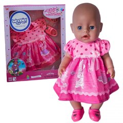Платье с зайчиками для куклы Woopie, 43-46 см цена и информация | Игрушки для девочек | kaup24.ee