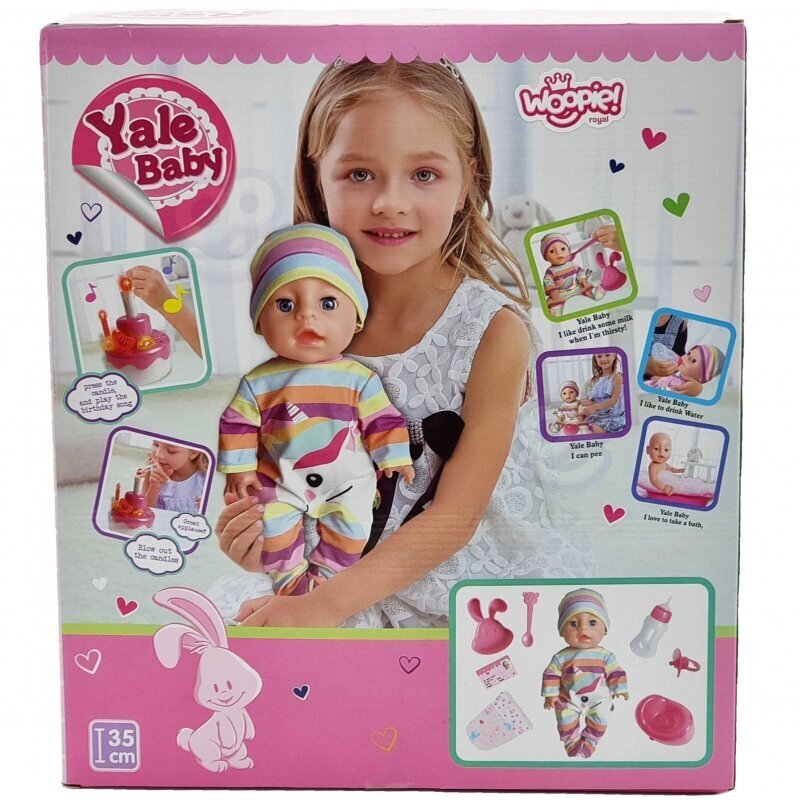Interaktiivne nukk Woopie Royal koos tarvikutega Sünnipäev 35cm цена и информация | Tüdrukute mänguasjad | kaup24.ee