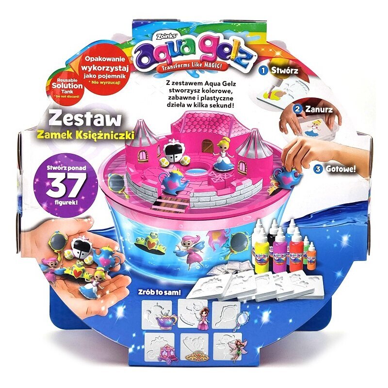 SIMBA Aqua Gelz Printsessi lossikomplekt Creative hind ja info | Tüdrukute mänguasjad | kaup24.ee