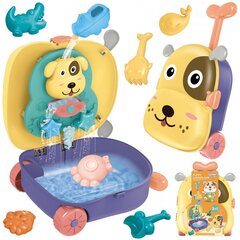 WOOPIE liivakomplekt 3in1 kohver koer + veemänguasi цена и информация | Игрушки для песка, воды, пляжа | kaup24.ee