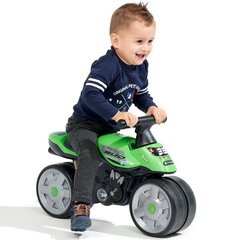 Беговой мотоцикл FALK Racing, зеленые широкие колеса от 1 года цена и информация | Игрушки для малышей | kaup24.ee