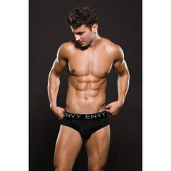 ENVY MODERN BASICS BRIEF BLACK, S/M hind ja info | Seksikas pesu meestele | kaup24.ee