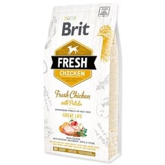 Brit Fresh Chicken with Potato Adult koeratoit 12 kg цена и информация | Сухой корм для собак | kaup24.ee