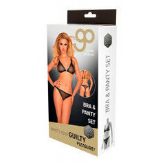 Gp printed datex bra &amp; panty set, l цена и информация | Сексуальное женское белье | kaup24.ee