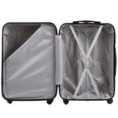 Средний чемодан Wings M AT01, тёмно-серый цена и информация | Чемоданы, дорожные сумки | kaup24.ee