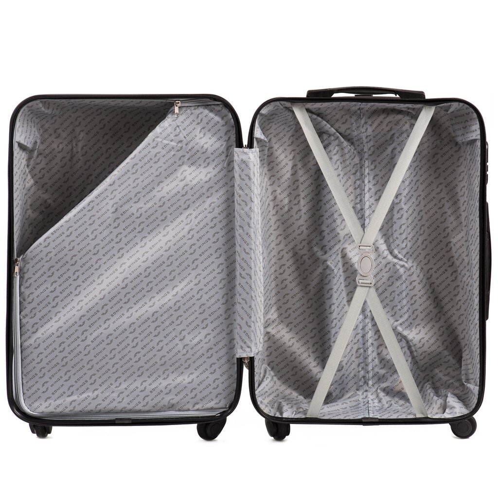 Väike kohver Wings AT01 S, helepruun hind ja info | Kohvrid, reisikotid | kaup24.ee
