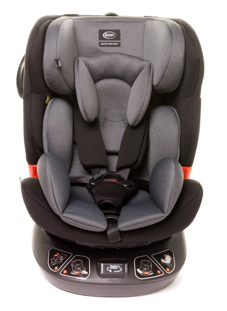 Turvatool 4Baby Space-fix 0-36 kg must hind ja info | Turvatoolid | kaup24.ee