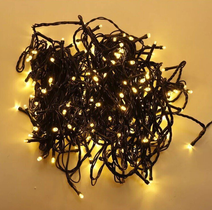 LED jõulutuled 10 m, 100LED, soe valge hind ja info | Jõulutuled | kaup24.ee