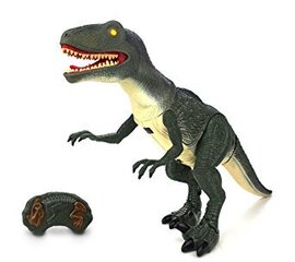 Dinozaur Velociraptor RC + dźwięki цена и информация | Игрушки для мальчиков | kaup24.ee