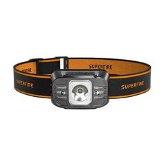 Headlamp Superfire HL75-X, 220lm, USB hind ja info | Valgustid ja lambid | kaup24.ee