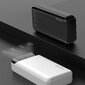 Dudao capacious powerbank with 3 built-in cables 20000mAh USB Type C + micro USB + Lightning black (Dudao K6Pro +) (Black) hind ja info | Akupangad | kaup24.ee