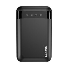 Dudao Portable 10000mAh USB Power Bank Black (K3Pro mini) (Black) цена и информация | Зарядные устройства Power bank | kaup24.ee