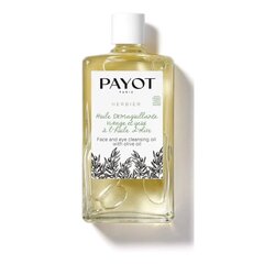 Näo ja silmade puhastusõli Payot Herbier, 95ml hind ja info | Näopuhastusvahendid | kaup24.ee