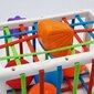 WOOPIE Paindlik Sensoorne Kuubiku Sorter Lastele Värvilised Kujundid 13 el. hind ja info | Imikute mänguasjad | kaup24.ee