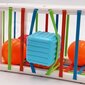 WOOPIE Paindlik Sensoorne Kuubiku Sorter Lastele Värvilised Kujundid 13 el. hind ja info | Imikute mänguasjad | kaup24.ee