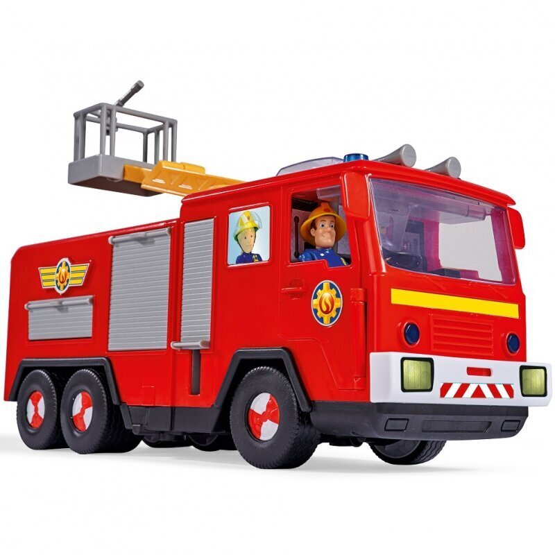 Fireman Sam Tuletõrjuja Sam Jupiter tuletõrjeauto koos 2 figuuriga цена и информация | Poiste mänguasjad | kaup24.ee