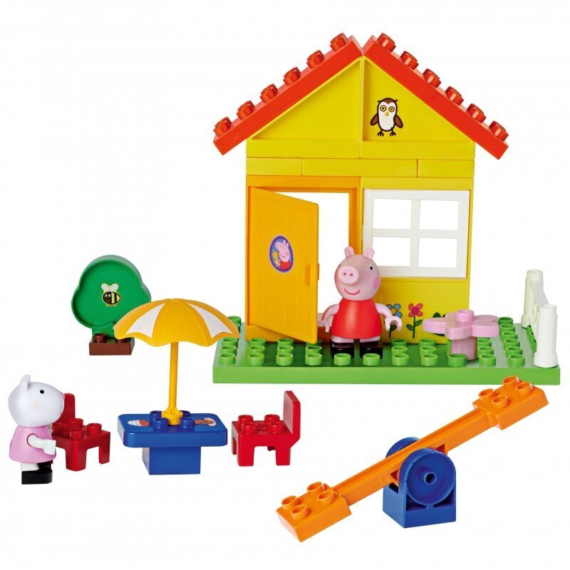 BIG Blocks Bloxx Peppa Pig Garden House 18m+ цена и информация | Tüdrukute mänguasjad | kaup24.ee