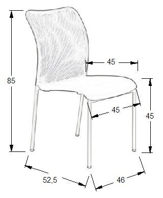 Kontoritool A2A HN-7502/A, grafiitvärvid цена и информация | Kontoritoolid | kaup24.ee