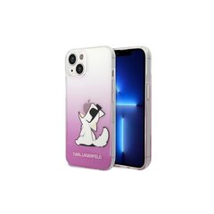 Karl Lagerfeld Choupette - iPhone 14 Plus 6,7 , roosa цена и информация | Чехлы для телефонов | kaup24.ee