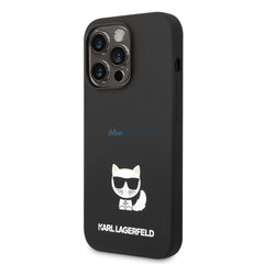 Karl Lagerfeld Choupette Body - iPhone 14 Pro 6,1 , must hind ja info | Telefoni kaaned, ümbrised | kaup24.ee