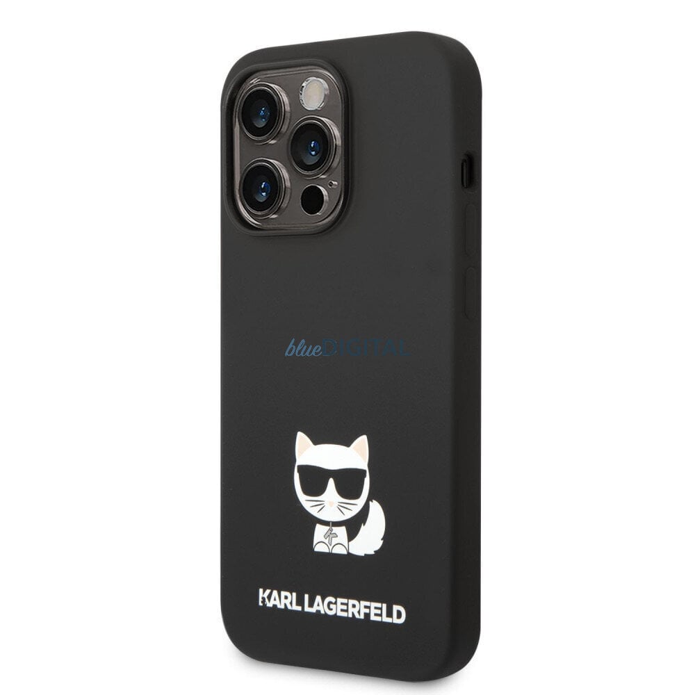 Karl Lagerfeld Choupette Body - iPhone 14 Pro 6,1 , must цена и информация | Telefoni kaaned, ümbrised | kaup24.ee