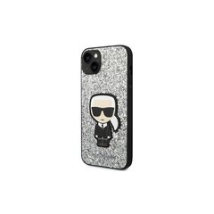 Karl Lagerfeld Glitter Flakes - iPhone 14 Plus 6,7, hall цена и информация | Чехлы для телефонов | kaup24.ee