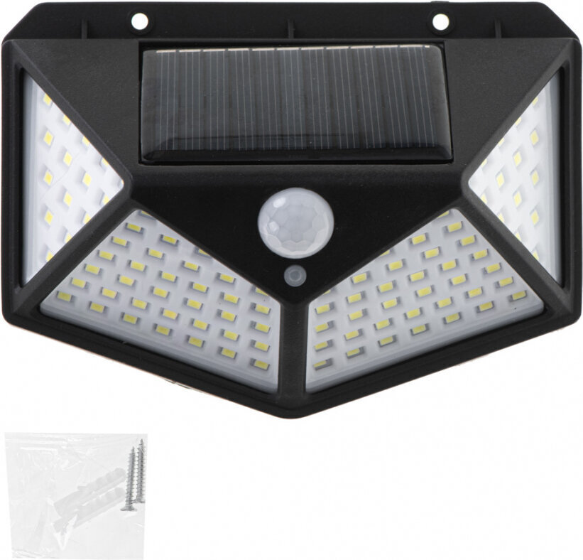 Solar lamp 100 LED motion and twilight sensor hind ja info | Aia- ja õuevalgustid | kaup24.ee