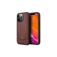 Mercedes - iPhone 14 Plus 6, punane, Leather Urban Bengale hind ja info | Telefoni kaaned, ümbrised | kaup24.ee