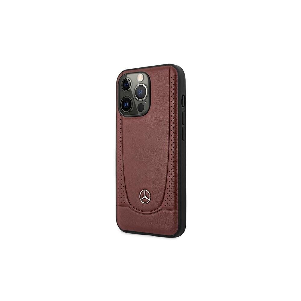 Mercedes - iPhone 14 Plus 6, punane, Leather Urban Bengale hind ja info | Telefoni kaaned, ümbrised | kaup24.ee