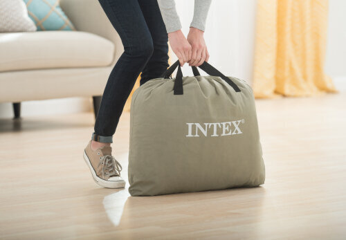 Intex Air mattress bed 203x152cm with pump DELUXE 64414ND цена и информация | Täispuhutavad madratsid ja mööbel | kaup24.ee